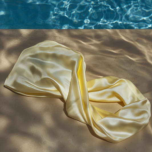 Swim Cap Turban - Butter