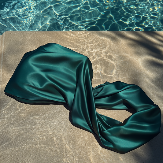 Swim Cap Turban - Palm