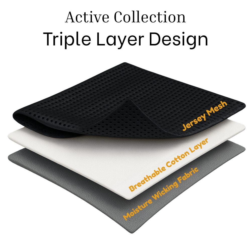 Active Tie Headband - Navy