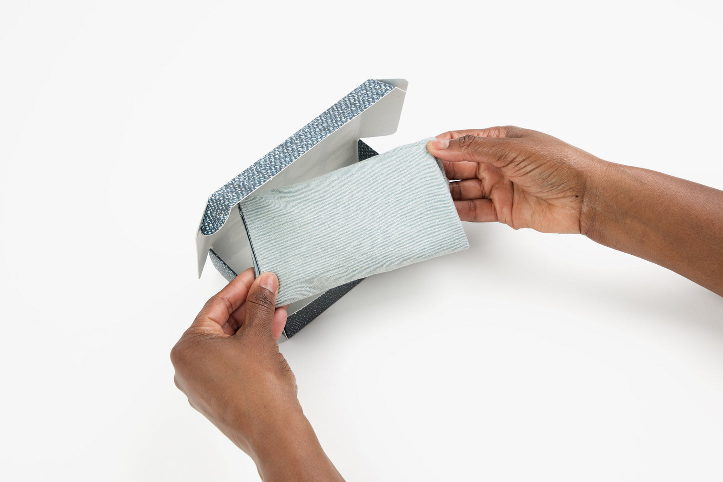 Denim Triangle Bandana